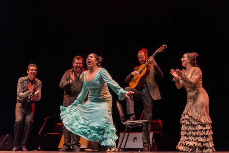  Flamenco Vivo avec Aire Gitan,o Espagne, Auditorium - Samedi 8 mars 2014 Saison des musicales 2013-2014. Avec  les chanteurs David Carpio et Felipadel Moreno, les danseurs Saray Garcia et Miguel Angel Heredia et le guitariste Manuel Valencia.