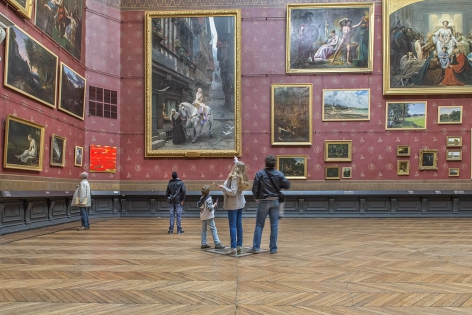  Le grand salon. Lady Godiva, la légende reprend vie. Le musée de Picardie pendant les journées du patrimoine le 14 septembre 2013 à Amiens.
